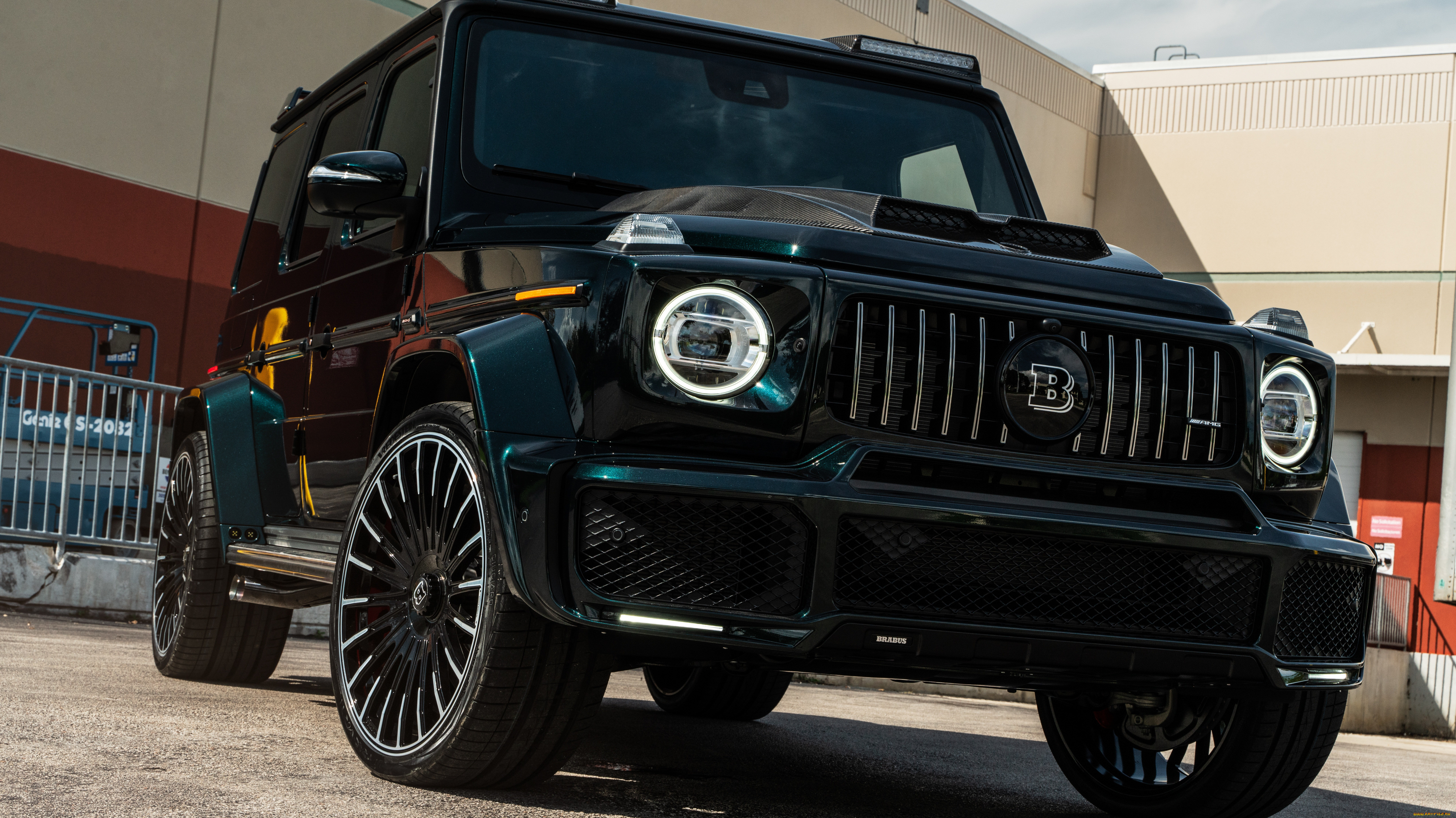  , , mercedes-benz, mercedes, brabus, green, front, amg, -, benz, g63, gelendewagen